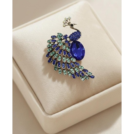 safir-mavisi-kristal-tasli-tavus-kusu-bros